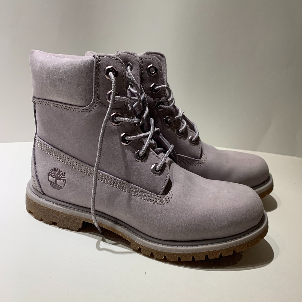 Womens Timberland 6" Premium Boot in Lilac